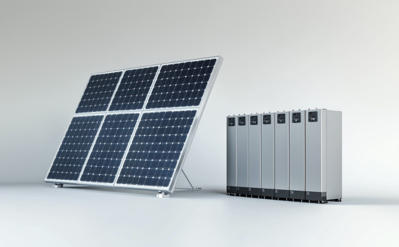 Solar panels and batteries